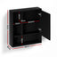 Cefito Bathroom Mirror Cabinet Mirrored Medicine Adjustable Shelf Wall Mounted 560mm Black