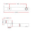 Cefito Bathroom Mixer Spout Wall Bath Tap Round Swivel Bathtub Chrome