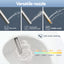 Cefito Electric Bidet Toilet Seat Cover LED Night Light Heated Seat with Remote