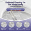 Cefito Electric Bidet Toilet Seat Washing Without Power Heated D-Shape Air Dryer