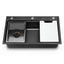Cefito Kitchen Sink 304 Stainless Steel Bar Sink Millet Grain Water Basin Sink