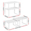 Cefito Kitchen Storage Shelves Rack Cupboard Cabinet Organiser Set of 2