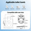 Cefito Non Electric Bidet Toilet Seat D-Shape Dual Nozzle Soft Close WaterMark DIY