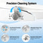 Cefito Non Electric Bidet Toilet Seat D-Shape Dual Nozzle Soft Close WaterMark DIY