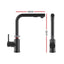 Cefito Stainless Steel Sink 60x45CM With Pull Out Mixer Tap Kitchen Basin Single Bowl Black