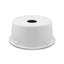 Cefito Stone Kitchen Sink Round 430MM Granite Under/Topmount Basin Bowl Laundry White