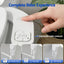 Cefito Ultra-Slim Bidet Attachment Detachable Bidet with Self-Cleaning Dual Nozzle Non-Electric Adjustable Water Pressure, Cold Water Toilet Bide