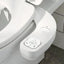 Cefito Ultra-Slim Bidet Attachment Detachable Bidet with Self-Cleaning Dual Nozzle Non-Electric Adjustable Water Pressure, Cold Water Toilet Bide