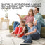 Chunghop Universal TV Remote Control Compatible with Hisense LCD Smart HD Plasma