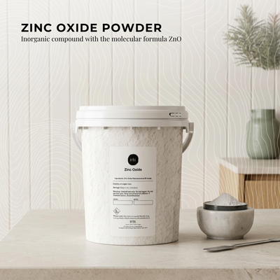 Orku Zinc Oxide Powder Food Grade 99.9% ZnO Fine Raw Material Buckets
