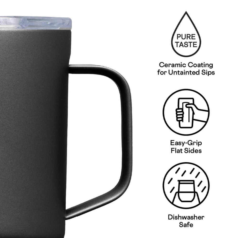 Corkcicle Mug - 500ml Walnut Wood