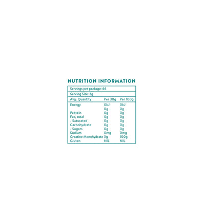Creatine Pure - 100% Micronised Creatine Monohydrate