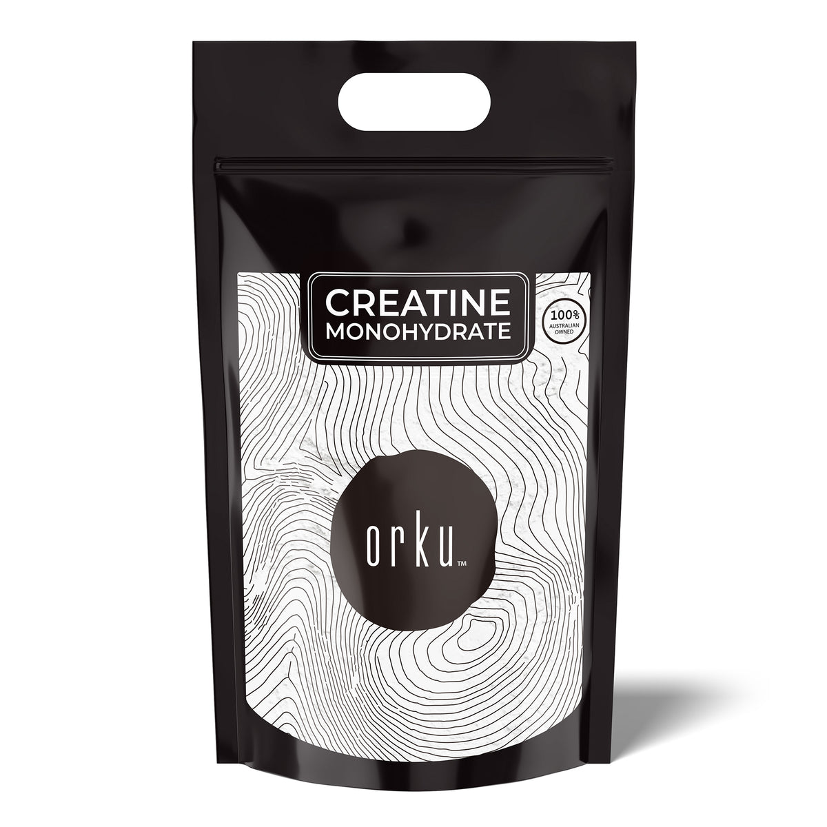 Orku Creatine Monohydrate Powder 200 Mesh Micronised 99.9% Pure