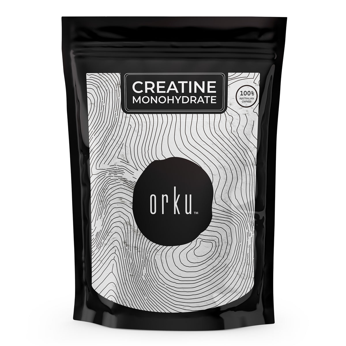 Orku Creatine Monohydrate Powder 200 Mesh Micronised 99.9% Pure