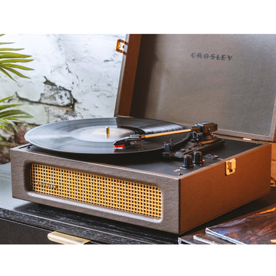 Crosley Voyager Bluetooth Portable Turntable - Cocoa