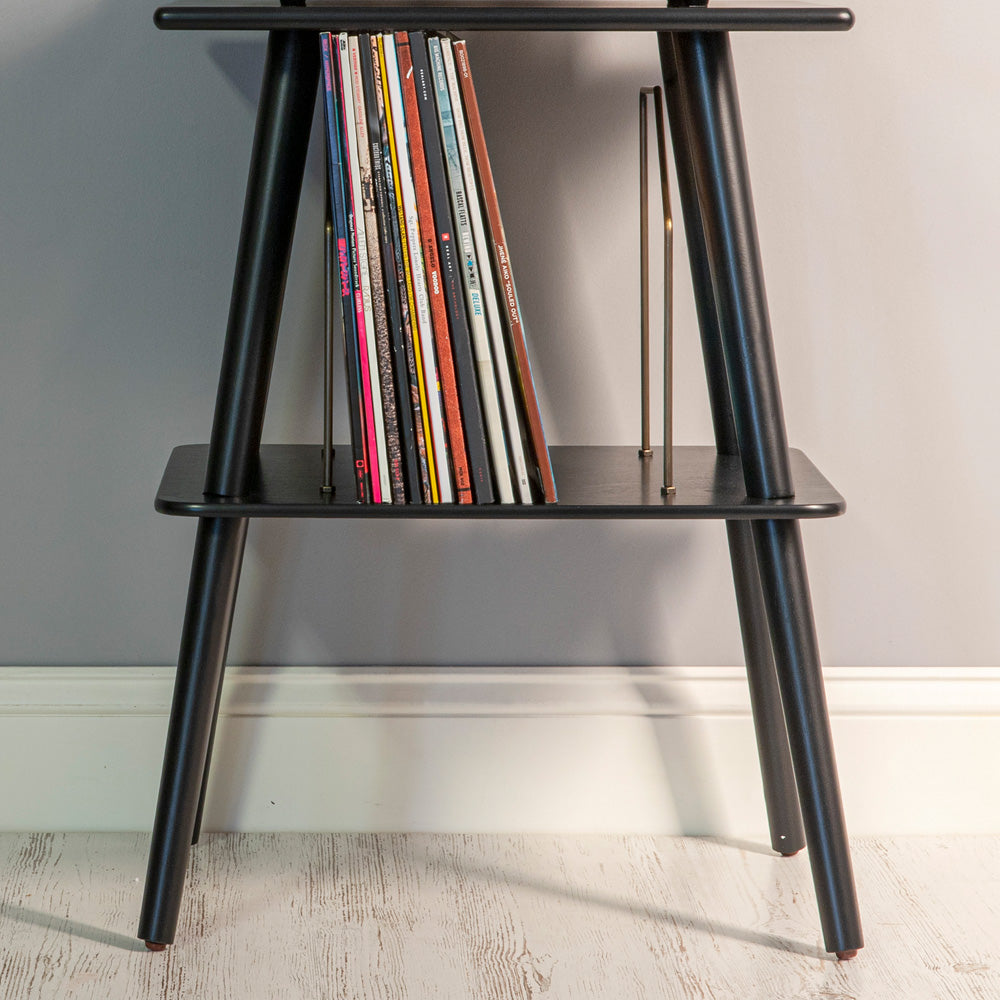 Crosley Voyager Bluetooth Portable Turntable + Entertainment Stand Bundle - Cocoa