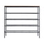 Artiss Shoe Rack 5-tier 25 Pairs Walnut Bob
