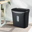 Devanti 12L Cross-Cut Shredder 8-Sheet Paper Home Office Credit Card