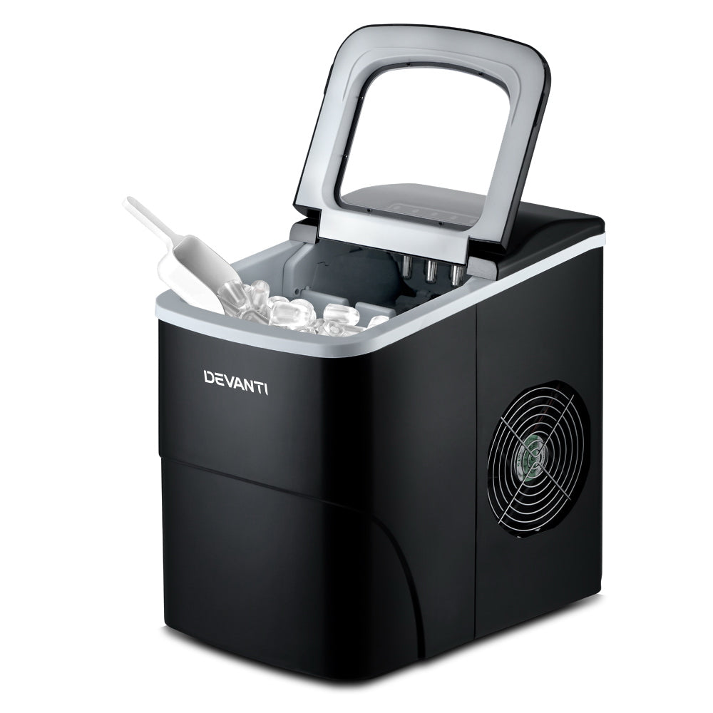 Devanti 12kg Ice Maker Machine Black