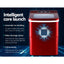 Devanti 12kg Ice Maker Machine Red