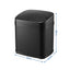 Devanti 15L Motion Sensor Bin Touchless Bins Soft-Close Rubbish Trash Can Black