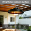 Devanti 2000W Outdoor Electric Patio Heater Ceiling Mount with LED Light Remote