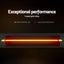 Devanti 2PCS Electric Strip Heater Radiant Infrared Heaters Remote Control 3000W