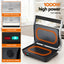 Devanti 3 in 1 Sandwich Maker Steak Press Grill 1000W