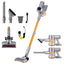 Devanti 300W Stick Vacuum Cleaner Cordless Self-Standing Golden