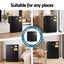 Devanti 42L Upright Freezer Fridge Black