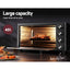 Devanti 48L Convection Oven Electric Fryer Ovens 1800W