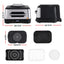 Devanti 5-in-1 Electric BBQ Grill Air Fryer, 2200W 8L Smart Thermometer