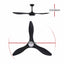 Devanti 52'' Ceiling Fan DC Motor w/Light w/Remote - Black
