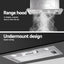 Devanti 520mm Range Hood 52cm Rangehood Stainless Steel