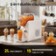 Devanti Slushie Machine Ice Cream Maker 2L White