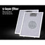 Devanti 600mm Range Hood 60cm Rangehood Black