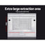 Devanti 600mm Range Hood 60cm Rangehood Stainless Steel