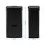 Devanti 72L Sensor Bin Rubbish Bins 4-in-1 Compartment Stainless Steel Trash Can Black