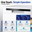 Devanti 8 Place Settings Benchtop Dishwasher White