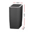 Devanti 9L Motion Sensor Bin Rubbish Automatic Ash Black