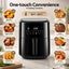 Devanti Air Fryer 6.5L 1700W Digital Touch 8 Presets Non-Stick Basket Black