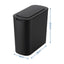 Devanti Automatic Trash Bin 2PCS with Lid 11L Motion Sensor Kitchen Bin Touchless Garbage Can Modern Black Plastic Slim Rubbish Bin with Liner Holder for Kitchen, Home, Office