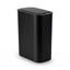 Devanti Automatic Trash Bin with Lid 21L Motion Sensor Kitchen Bin Touchless Garbage Can Modern Black Plastic Slim Rubbish Bin with Liner Holder for Kitchen, Home, Office