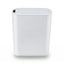 Devanti Automatic Trash Bin with Lid 21L Motion Sensor Kitchen Bin Touchless Garbage Can Plastic Slim Rubbish Bin with Liner Holder for Kitchen, Home, Office, White