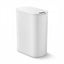 Devanti Automatic Trash Bin with Lid 21L Motion Sensor Kitchen Bin Touchless Garbage Can Plastic Slim Rubbish Bin with Liner Holder for Kitchen, Home, Office, White