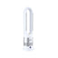 Devanti Bladeless Tower Fan Heater and Cooler 2in1 Portable Oscillation Fan for Bedroom Room Office Use White