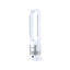 Devanti Bladeless Tower Fan Heater and Cooler 2in1 Portable Oscillation Fan for Bedroom Room Office Use White