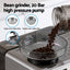 Devanti Coffee Machine Espresso Latte Maker with Grinder Milk Frother Steam Wand