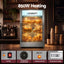 Devanti Commercial Food Warmer 850W 3 Shelf Heated Display Cabinet