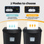 Devanti Electric Paper Shredder for Home Office 10 A4 Paper Sheet Cross-Cut Paper
